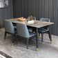 Rectangle 4 Legs Home Furniture Stone Dining Room Collection for Dining Room Clearhalo ' dining_table' 'Dining Tables & Seating' 'Dining Tables' 'furn' 'furn_dining_table' 'Furniture' 'furniture_dining_table' 'Kitchen & Dining Furniture' 'kitchen&dining_furn' 'kitchen' 'kitchen_dining_table' 1200x1200_852a9aa3-23c3-40bd-9933-db17215f570d