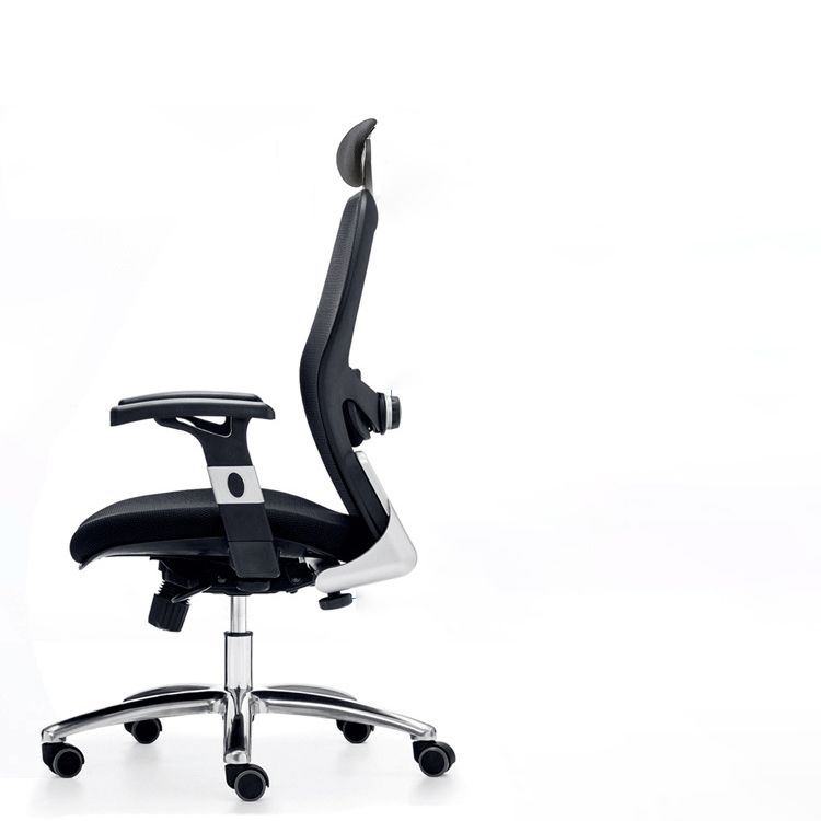 Black Contemporary Desk Chair Breathable AirGrid Office Chair Clearhalo 'furn' 'furn_office_chair' 'Furniture' 'Office Chairs' 'Office Furniture' 'office_chair' 1200x1200_852c2c64-bec5-4305-84d3-7c0baeb2d372