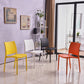 Scandinavian Armless Open Back Dining Side Chair Plastic Dining Side Chairs Clearhalo ' kitchen&dining_furn' 'Dining Chairs' 'Dining Tables & Seating' 'dining_chair' 'furn' 'furn_dining_chair' 'Furniture' 'furniture_dining_chair' 'Kitchen & Dining Furniture' 'kitchen' 1200x1200_852c9f28-ebb7-49a5-bee9-c086ca836d30
