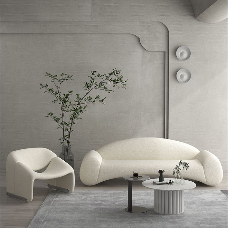 Scandinavian Seating White Cushions Standard Recessed Arm Living Room Sofa Clearhalo 'furn' 'furn_sofas' 'Furniture' 'Living Room Furniture' 'Sofa' 'sofas' 1200x1200_852cbe72-722c-4941-bcfa-dd267410dbf0