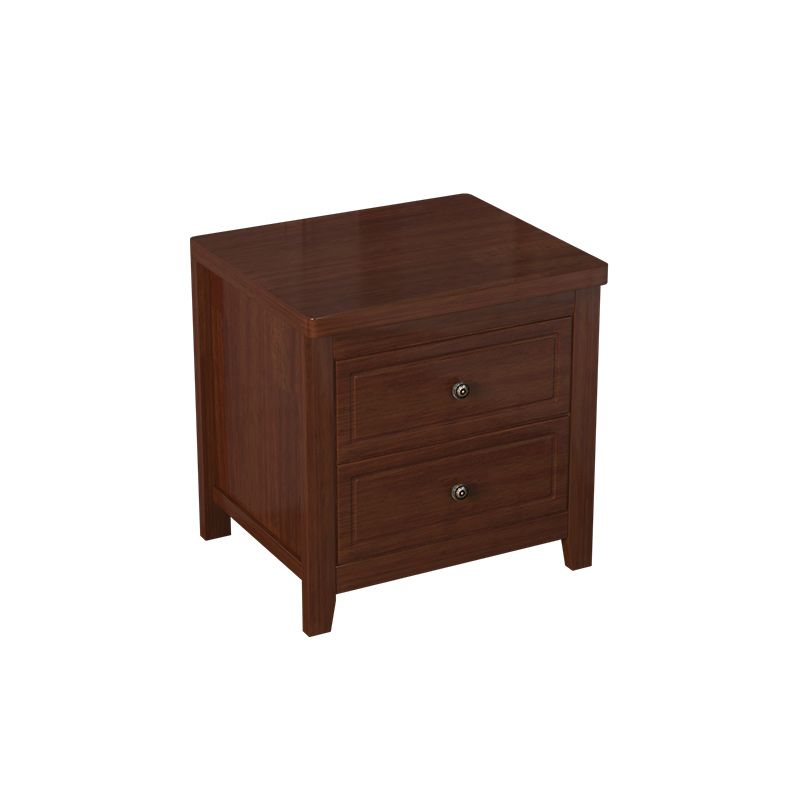 Contemporary Nightstand Drawer Storage Bedside Cabinet with Legs