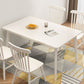 Minimalist Solid Wood Rectangle Shape Dining Table Kitchen Dining Table with 4 Legs Base Clearhalo ' dining_table' 'Dining Tables & Seating' 'Dining Tables' 'furn' 'furn_dining_table' 'Furniture' 'furniture_dining_table' 'Kitchen & Dining Furniture' 'kitchen&dining_furn' 'kitchen' 'kitchen_dining_table' 1200x1200_85340dca-4680-4133-bc22-df5f10f6fa83