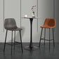 Scandinavian Metal Stool Faux Leather Upholstered Counter Stool Clearhalo 'Bar Furniture' 'Bar Stools' 'bar_stools' 'furn' 'furn_bar_stools' 'Furniture' 'Kitchen & Dining Furniture' 1200x1200_8539b059-bb15-48ef-b4e2-6d9186d32275