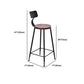 Industrial 1/5 Pieces Bar Table Set Rectangle Pine Wood Counter Table for Cafe