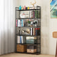 9.84"W Bookshelf Contemporary Style Open Back Bookcase for Home Office Clearhalo 'Bookcases' 'furn' 'furn_bookcases' 'Furniture' 'furniture_bookcases' 'Office Furniture' 1200x1200_853fe3ef-4644-410e-b678-665cc22568b1