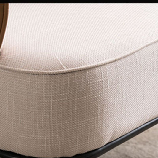 Modern Armchair Solid Color Pillow Back Basic Four Legs Chair Clearhalo 'Accent Chairs' 'accent_chairs' 'Chairs & Seating' 'furn' 'furn_accent_chairs' 'Furniture' 'Living Room Furniture' 1200x1200_85411ec9-39c0-4988-b510-1f5728f445f9