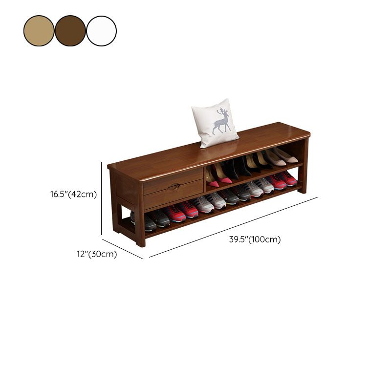 Mid-Century Modern Seating Bench Rectangle Shoe Storage Entryway Bedroom Bench Clearhalo 'Benches' 'Chairs & Seating' 'furn' 'furn_benches' 'Furniture' 'Living Room Furniture' 1200x1200_8541948c-8b4e-48b8-9797-0f3900b266c2