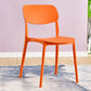 Scandinavian Stackable Armless Dining Chairs Plastic Open Back Dining Side Chair Clearhalo 'Dining Chairs' 'Dining Tables & Seating' 'dining_chair' 'furn' 'furn_dining_chair' 'Furniture' 'Kitchen & Dining Furniture' 1200x1200_8543c07d-c90c-408d-ac5b-804118a23f35