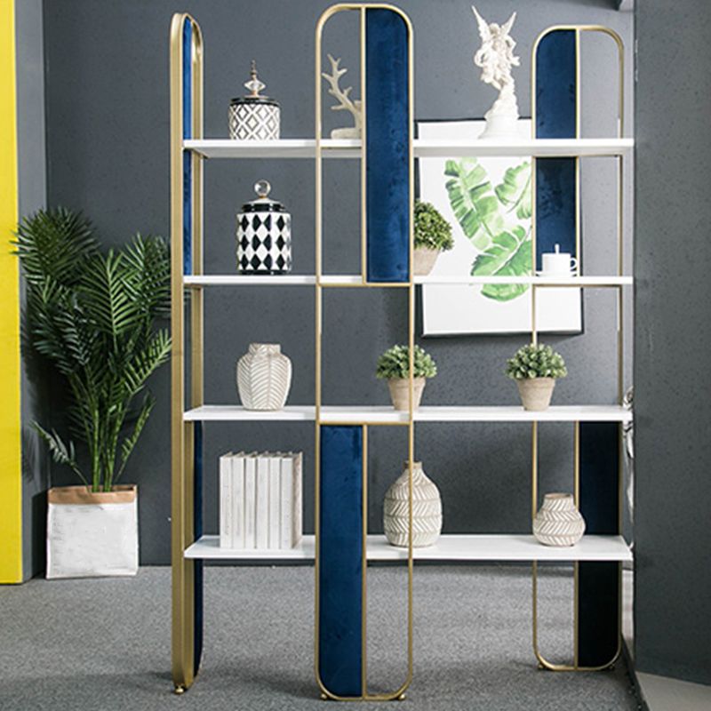 70.87"H Bookcase Glam Style Open Back Bookshelf for Study Room Home Office Clearhalo 'Bookcases' 'furn' 'furn_bookcases' 'Furniture' 'furniture_bookcases' 'kitchen' 'kitchen_bookcases' 'Living Room Furniture' 'Office Furniture' 1200x1200_8545ffb1-d10c-4f59-be20-e785b191068a