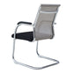 Chaise de bureau à cadre argenté sans fauteuil AirGrid pénible avec respirabilité