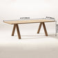 Rectangle Shape 4 Legs Minimalist Dining Table Wood Color Fixed Table of Solid Wood Clearhalo ' dining_table' 'Dining Tables & Seating' 'Dining Tables' 'furn' 'furn_dining_table' 'Furniture' 'furniture_dining_table' 'Kitchen & Dining Furniture' 'kitchen&dining_furn' 'kitchen' 'kitchen_dining_table' 1200x1200_854a6ceb-a0fd-4b8e-8a21-177280eaeabd