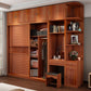 Brown Engineered Wood Wardrobe with Sliding Doors Modern Cabinet for Bedroom Clearhalo 'Armoires & Wardrobes' 'armoires_wardrobes' 'Bedroom Furniture' 'furn' 'furn_armoires_wardrobes' 'Furniture' 1200x1200_854ba3a1-4305-48f3-982c-14812b0c4d8b