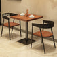 Solid Wood Industrial Dining Table Brown Square Table with Metal Base for Dinning Room Clearhalo ' dining_table' 'Dining Tables & Seating' 'Dining Tables' 'furn' 'furn_dining_table' 'Furniture' 'furniture_dining_table' 'Kitchen & Dining Furniture' 'kitchen&dining_furn' 'kitchen' 'kitchen_dining_table' 1200x1200_854c4288-4c1e-4943-bf31-5eba6faca64d