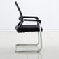 Sillón contemporáneo Silla negra tapizada AirGrid transpirable