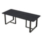 Modern 1/7 Pieces Dining Set Rectangle Stone Dining Table for Milk Tea Shop