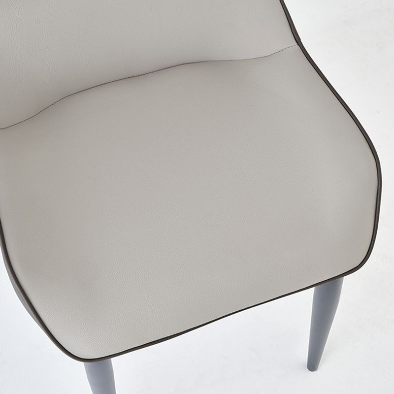 Modern Leather Restaurant Side Chair Matte Finish Wingback Dining Chair (Set of 2) Clearhalo ' kitchen&dining_furn' 'Dining Chairs' 'Dining Tables & Seating' 'dining_chair' 'furn' 'furn_dining_chair' 'Furniture' 'furniture_dining_chair' 'Kitchen & Dining Furniture' 'kitchen' 1200x1200_85543a2c-4b34-47a2-b752-839b871ba6f0