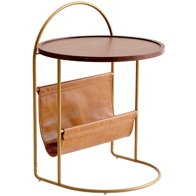 Brone Tray Top Corner Table Solid Wood Side Table with Storage Clearhalo 'Coffee & Accent Tables' 'End & Side Tables' 'end_side_tables' 'furn' 'furn_end_side_tables' 'Furniture' 'Living Room Furniture' 1200x1200_85562d2e-2a59-4fde-aa9a-fcc6cf821b04