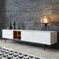 Contemporary Wooden TV Stand Open Storage TV Media Console with Doors for Living Room Clearhalo 'furn' 'furn_tv_stands_entertainment_centers' 'Furniture' 'Living Room Furniture' 'TV Stands & Entertainment Centers' 'TV Stands & Media Storage Furniture' 'tv_stands_entertainment_centers' 1200x1200_8559aaf4-64db-4c51-aff5-3418b862699c