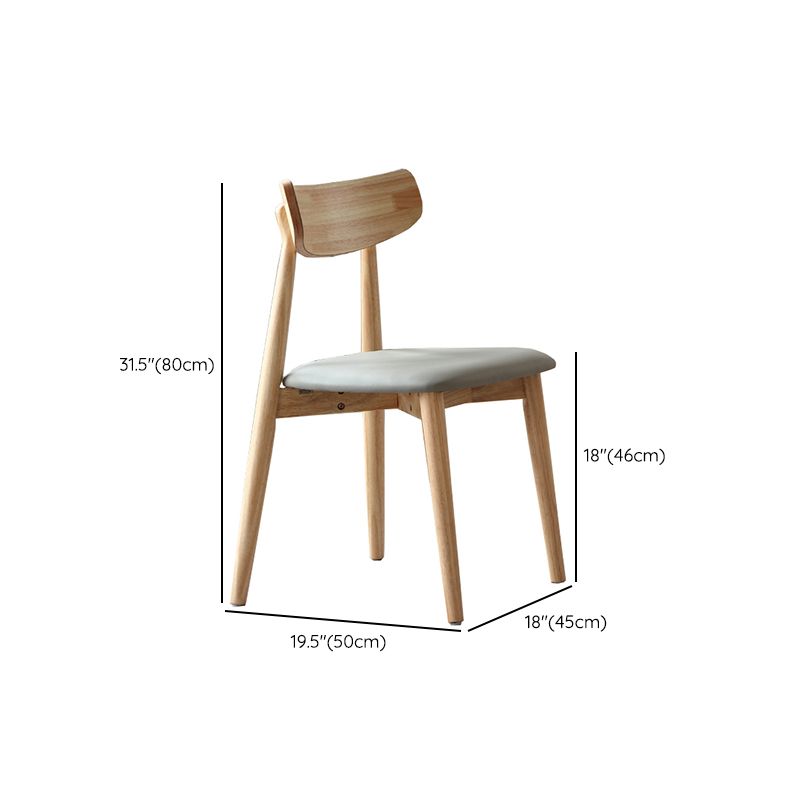 モダンなスタイルのダイニングルームセット1/2/3/4/5 PCS長方形のテーブル付きソリッドウッドダイニングセット