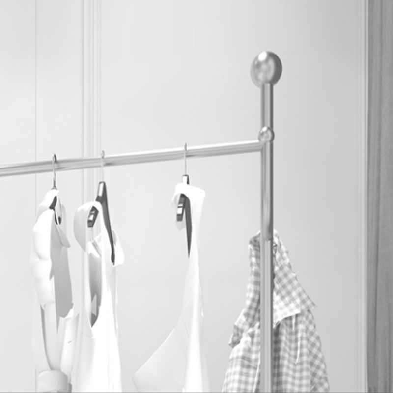 Metal Free Standing Hall Tree Contemporary Hall Stand con ganci per cappotto per il corridoio