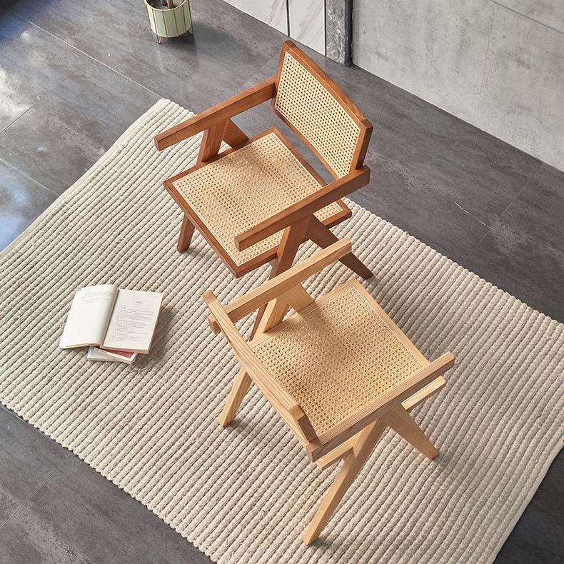 Modern Style Ash Wood Kitchen Dining Chairs Open Back Dining Side Chair Clearhalo ' kitchen&dining_furn' 'Dining Chairs' 'Dining Tables & Seating' 'dining_chair' 'furn' 'furn_dining_chair' 'Furniture' 'furniture_dining_chair' 'Kitchen & Dining Furniture' 'kitchen' 1200x1200_855f816c-b607-4148-a007-3baa7999fcc5