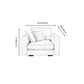Scandinavian Standard Sofa with Multiple Cushion Seat 33.46"High Square Arm Sofa Clearhalo 'furn' 'furn_sofas' 'Furniture' 'furniture_sofas' 'kitchen' 'kitchen_sofas' 'Living Room Furniture' 'Sofa' 'sofas' 1200x1200_8561d1a2-4b80-4e26-b395-922a63f4349f