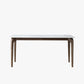 Ensemble de Table rectangulaire en pierre contemporaine, ensemble de salle à manger 1/4/5 pièces pour la maison