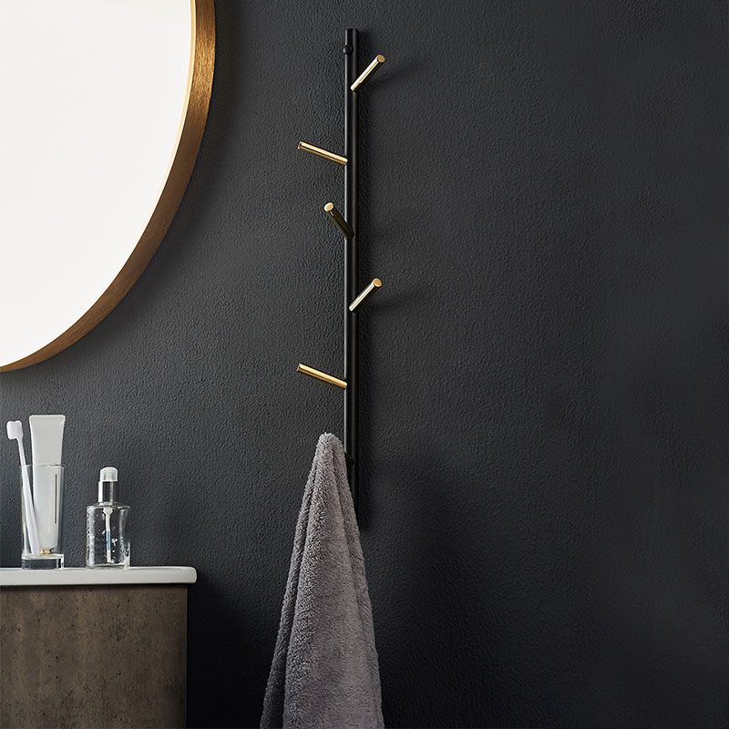 Gorgeous Wall Mounted Coat Rack Coat Hooks Metal Coat Rack for Bedroom Clearhalo 'Entry & Mudroom Furniture' 'furn' 'furn_hall_tree_coat_racks' 'Furniture' 'Hall Trees & Coat Racks' 'hall_tree_coat_racks' 1200x1200_85639c1e-7fba-484b-b0c3-8d98b2191912