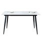 Rectangle Sintered Stone Dining Table Industrial Style 4 Legs Table for Home Clearhalo ' dining_table' 'Dining Tables & Seating' 'Dining Tables' 'furn' 'furn_dining_table' 'Furniture' 'furniture_dining_table' 'Kitchen & Dining Furniture' 'kitchen&dining_furn' 'kitchen' 'kitchen_dining_table' 1200x1200_8563a0f2-1e9c-41ab-8afc-dfbe6b037d9a