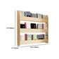Floating Wooden Shelf Bookcase Modern & Contemporary Bookshelf
