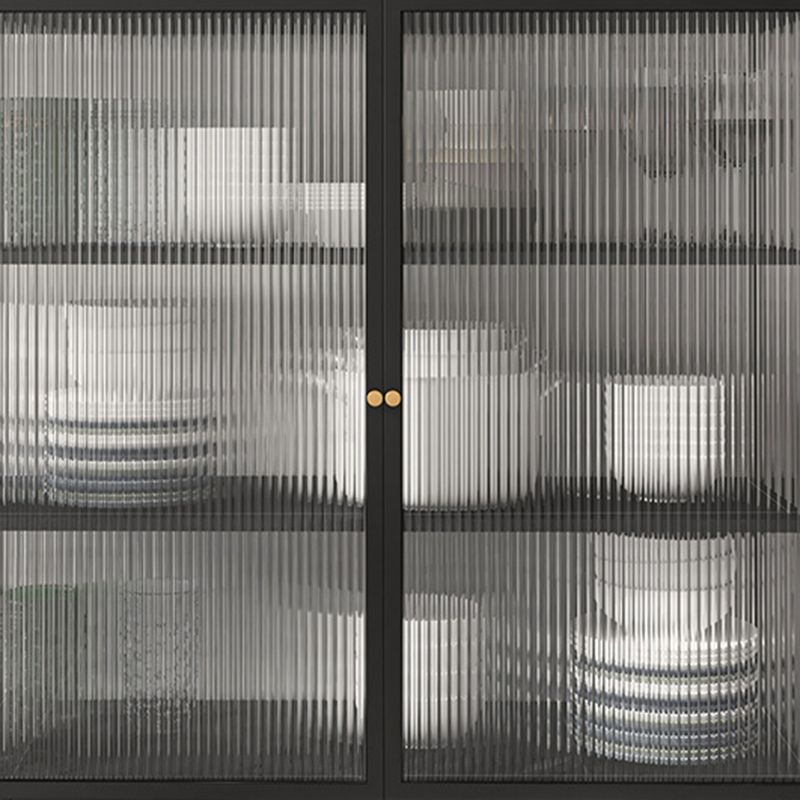 Mobile moderno armadio in vetro mobile per la sala da pranzo