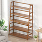 Modern Open Back Ladder boekenplank Engineered houten boekenkast met planken