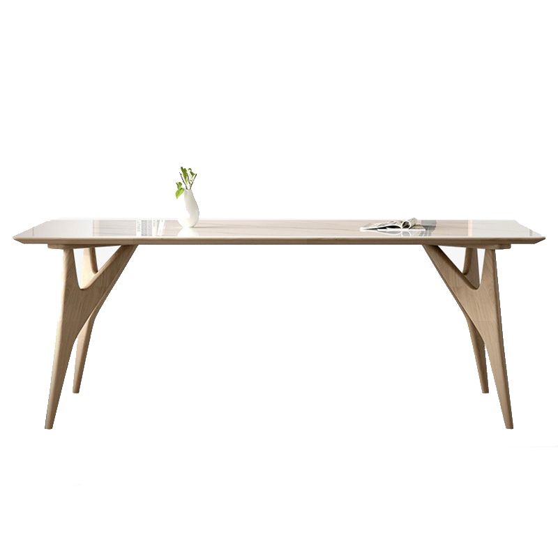 Modern 1/2/5/7 Pieces Dining Chairs Set Stone Rectangle Furniture in White Clearhalo 'Dining Room Sets' 'Dining Tables & Seating' 'dining_room_set' 'furn' 'furn_dining_room_set' 'Furniture' 'Kitchen & Dining Furniture' 1200x1200_8568b4ef-2d2c-4958-8973-99e118cb141f