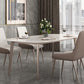 Metal Contemporary Rectangular Dining Table Sintered Stone Table with 4 Legs Clearhalo ' dining_table' 'Dining Tables & Seating' 'Dining Tables' 'furn' 'furn_dining_table' 'Furniture' 'furniture_dining_table' 'Kitchen & Dining Furniture' 'kitchen&dining_furn' 'kitchen' 'kitchen_dining_table' 1200x1200_8568f093-1866-4821-b136-3f62448ba535