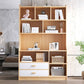 Contemporary Style Standard Bookshelf 11.8-Inch Wide Engineered Wood Bookcase for Home