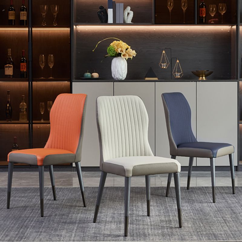 Contemporary Style Wooden Dining Chairs Kitchen Dining Armless Side Chairs Clearhalo ' kitchen&dining_furn' 'Dining Chairs' 'Dining Tables & Seating' 'dining_chair' 'furn' 'furn_dining_chair' 'Furniture' 'furniture_dining_chair' 'Kitchen & Dining Furniture' 'kitchen' 1200x1200_856a1e18-7b4b-449a-bdec-33f4d466e2fe