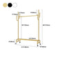 Metal Coat Hanger Hanging Metal Coat Rack Rail Entryway Kit with Shelf Clearhalo 'Entry & Mudroom Furniture' 'furn' 'furn_hall_tree_coat_racks' 'Furniture' 'Hall Trees & Coat Racks' 'hall_tree_coat_racks' 1200x1200_856b44a4-e4a0-4bb0-a889-8b8d241009af