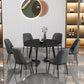 Glam Round Sintered Stone Dining Table Standard Kitchen Dining Table with Double Pedestal Base Clearhalo ' dining_table' 'Dining Tables & Seating' 'Dining Tables' 'furn' 'furn_dining_table' 'Furniture' 'furniture_dining_table' 'Kitchen & Dining Furniture' 'kitchen&dining_furn' 'kitchen' 'kitchen_dining_table' 1200x1200_856f48bd-3c9b-4d94-96d8-64fd2f93f2be