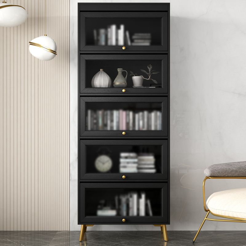 Engineered Wood Barrister Bookcase Doors Included Bookcase for Home Office Clearhalo 'Bookcases' 'Furniture' 'furniture_bookcases' 'kitchen' 'kitchen_bookcases' 'Living Room Furniture' 'Office Furniture' 1200x1200_8576d302-7730-4351-b203-8830f49d9a14