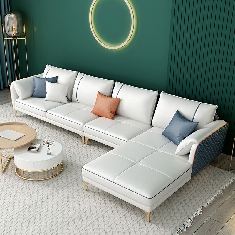 Modern kussen terug sectioneel kussen bovenarm 4-zits sectionele sectionele