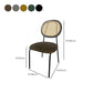 King Louis Back Side Chair Industrial Home Upholstered Dining Chair