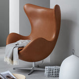 Arms Included Chair Egg Shape Chair for Living Room, 31.49" Wide Clearhalo 'Accent Chairs' 'accent_chairs' 'Chairs & Seating' 'furn' 'furn_accent_chairs' 'Furniture' 'Living Room Furniture' 1200x1200_85871529-3773-41c3-908a-5d485988c7fb