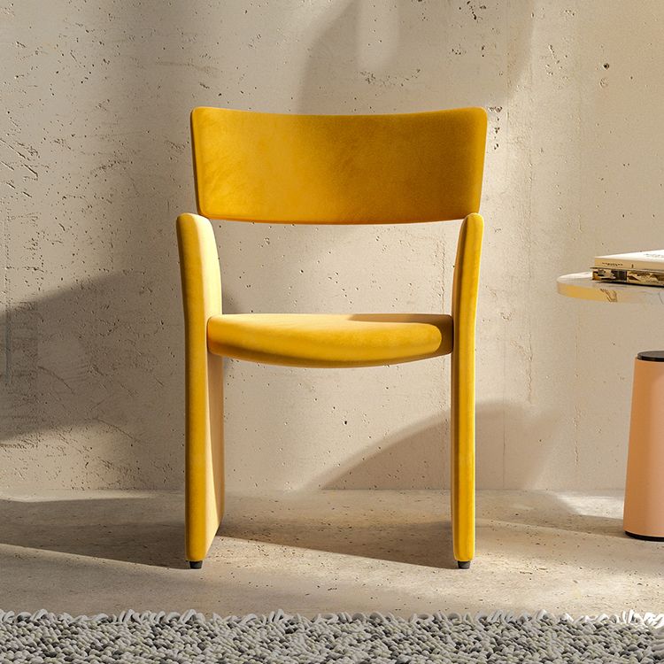 Silla de comedor de espalda abierta 22.83 "Silla de comedor ancha para el comedor