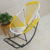 Contemporary Rocking Chair Rattan Wing Chair Back Solid Color Indoor Rocking Chair Clearhalo 'Chairs & Seating' 'furn' 'furn_rocking_chairs' 'Furniture' 'Living Room Furniture' 'Rocking Chairs' 'rocking_chairs' 1200x1200_85893d26-1705-4561-9375-70c782fa1a8b