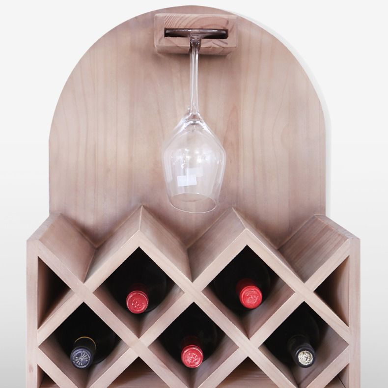 Industrial Style Bar Table Wood Specialty Top 41.3"H Bistro Table with Wine Rack Clearhalo 'Bar Furniture' 'Bar Tables' 'bar_tables' 'furn' 'furn_bar_tables' 'Furniture' 'furniture_bar_tables' 'Kitchen & Dining Furniture' 1200x1200_858ca30d-b2fe-4d08-8763-cf27321ddeeb