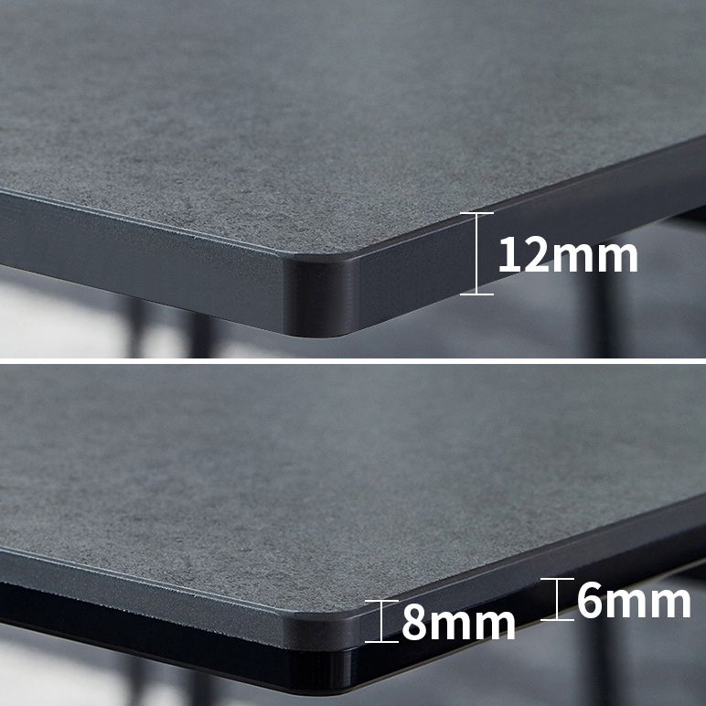 Extendable Industrial Sintered Stone Table Rectangle Dining Table with Double Pedestal Clearhalo ' dining_table' 'Dining Tables & Seating' 'Dining Tables' 'furn' 'furn_dining_table' 'Furniture' 'furniture_dining_table' 'Kitchen & Dining Furniture' 'kitchen&dining_furn' 'kitchen' 'kitchen_dining_table' 1200x1200_85933430-87db-4bb3-9df0-a8001035e995