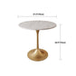 Modern Style Dining Table Sintered Stone Round Table for Dining Room Clearhalo 'Dining Tables & Seating' 'Dining Tables' 'dining_table' 'furn' 'furn_dining_table' 'Furniture' 'Kitchen & Dining Furniture' 1200x1200_859433c4-d622-46b1-9f0b-7745d60dd8b0