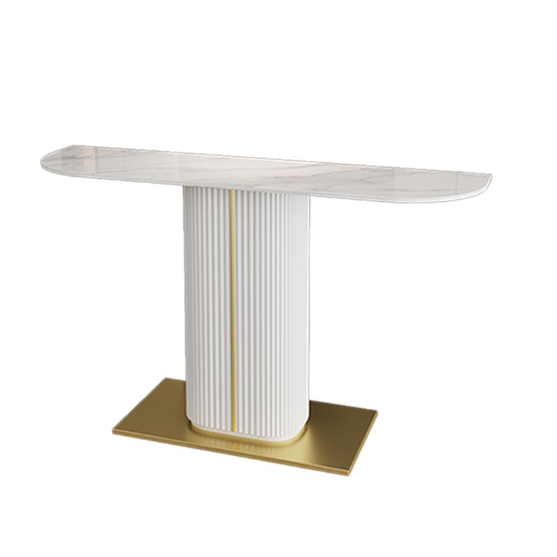 Tavolo da 11 "di fine tavola di fine pietra di pietra larga tavola del piedistallo