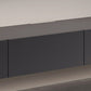 Modern Wall-mounted TV Media Stand 16" W Wood Black TV Stand with Drawers Clearhalo 'furn' 'furn_tv_stands_entertainment_centers' 'Furniture' 'Living Room Furniture' 'TV Stands & Entertainment Centers' 'TV Stands & Media Storage Furniture' 'tv_stands_entertainment_centers' 1200x1200_8596101c-1019-40da-8fb2-75639e84dcd7