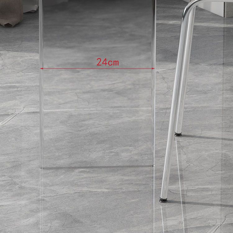 Moderne 1/2/3-delige eetset ronde stenen eettafel voor eetkamer keuken